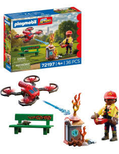 PLAYMOBIL | City Action | Dron de extinción de Incendios...