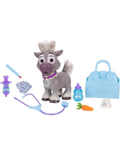 Disney Frozen - Set de Cuidado Sven con Accesorios, 22 cm...