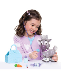 Disney Frozen - Set de Cuidado Sven con Accesorios, 22 cm... 2