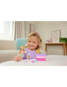 Barbie Club Chelsea muñeca fiesta del té y set transformable 2
