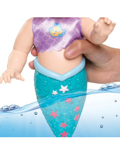 Disney Muñeca Ariel Princess para la Hora del baño, 30 cm 2