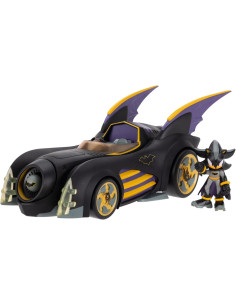 DC x Sonic – Shadow como Batman con Batimóvil con...