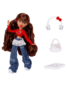 Bratz x Hello Kitty Muñeca Yasmin con Ropa y Accesorios