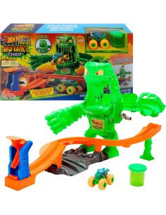 Hot Wheels Monster Trucks Pista Mutant Monster Takedown
