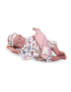 Mi Primer Reborn Alejandra pijama con antifaz 2