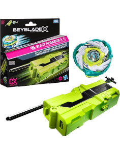 Beyblade X, Lanzador portátil con Top Takara Tomy Tipo...