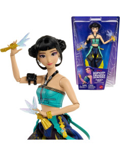 Mattel KPOP Demon Hunters HUNTR/X Zoey Muñeca de Moda 30 cm