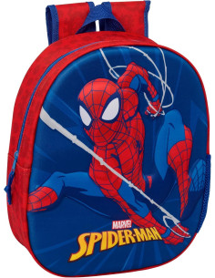 Safta SPIDERMAN - Mochila Escolar, con Diseño 3D, Cómoda...
