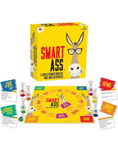 Bizak Smart Ass Adivina Primero Juego de Preguntas +12 Años