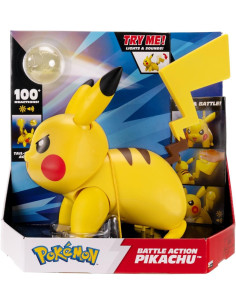 Pokemon Battle Action Pikachu - 30cm Interactiva Figura