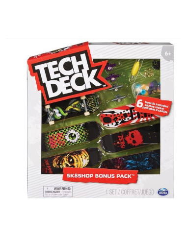 Tech Deck Skate Shop Bonus Pack - Skate para dedos