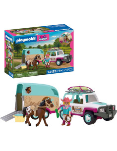PLAYMOBIL 72129 | I Love Horses | Todoterreno con...