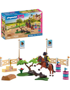 PLAYMOBIL 72130 | I Love Horses | Pista de Torneo Ecuestre 