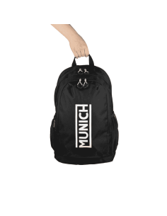Mochila Negra Munich Escolar y Deportiva 2