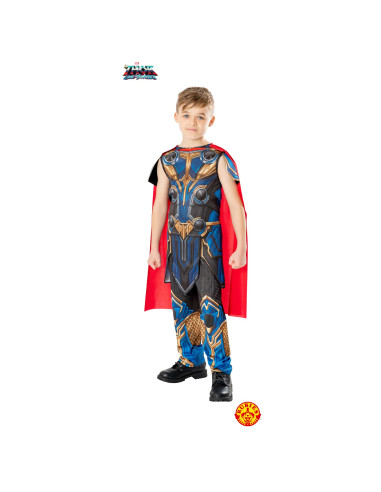 Disfraz Infantil Thor Love and Thunder Classic Talla 3 a 4 años