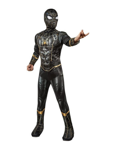 Disfraz Spider-Man 3 Deluxe Black Inf 8