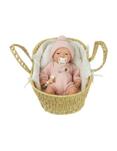 Muñeco bebés Real Reborn Silicona Niña Arlet 40 Cm con...
