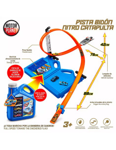 Pista Bidón Nitro Catapulta Motor Planet 2