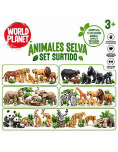 Set Animales de la Selva Surtido World Planet – Figuras...