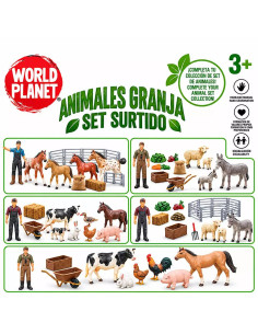 Set Animales de la Granja Surtido World Planet – Figuras...