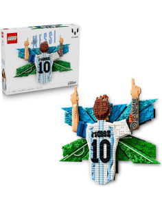 LEGO Editions Lionel Messi: Celebración - Maqueta 3D de...