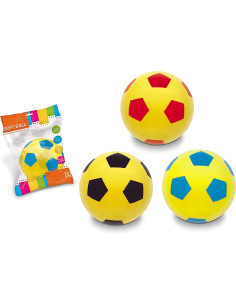 Pelota de Fútbol de espuma, Diámetro 200 mm, surtido:...