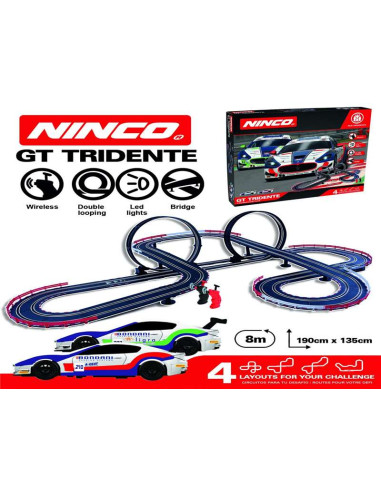 Circuito Ninco 1/43 GT Tridente