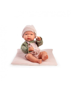 Muñeca Recién Nacida Baby Toneta Pana 33 cm 2