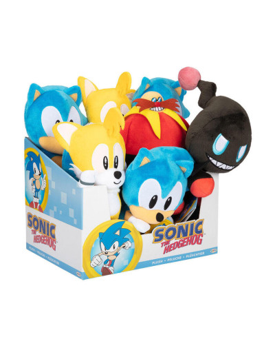 Peluche Sonic 25cm The Hedgehog. Varios Modelos