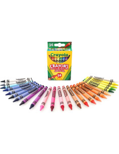 Crayola - 24 Ceras Crayolas variedad de colores 2