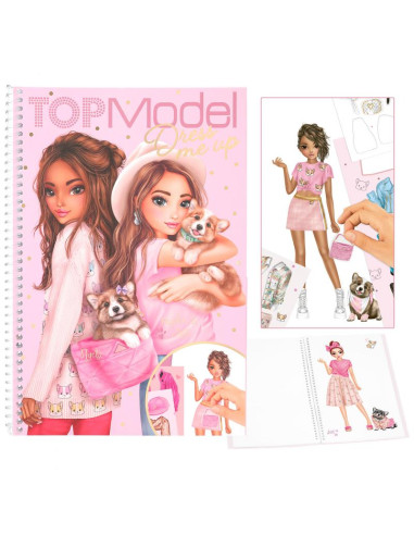 TOPModel cuaderno Dress Me Up grande CORGI