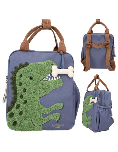 Dino World mini mochila azulDINO MINI