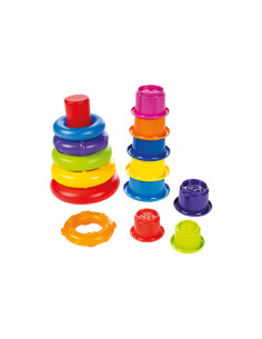 Cubos Y Anillas Apilables | Juguete Infantil 