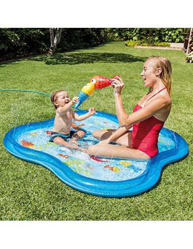 Piscina hinchable bebés hexagonal