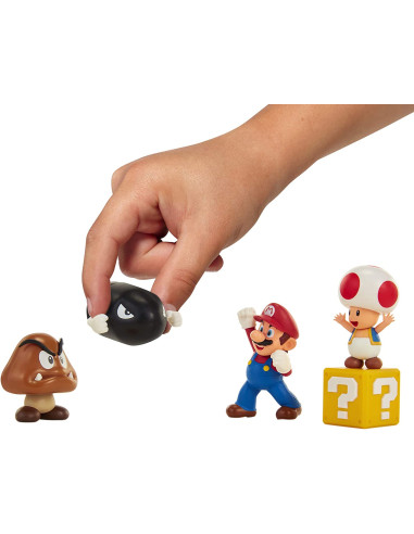 Super Mario - Diorama Multipack Mundo Dehesa...