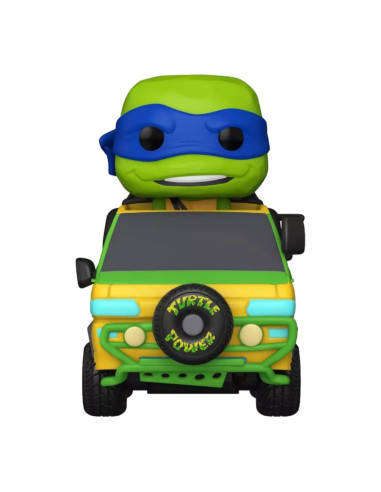 Funko Pop! Teenage Mutant Ninja Turtles: Mutant Mayhem – Leonardo en Turtle Van de Paseo