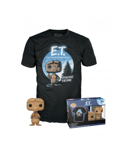 Funko POP & Tee M E.T. W/Candy - E.T. El Extraterrestre