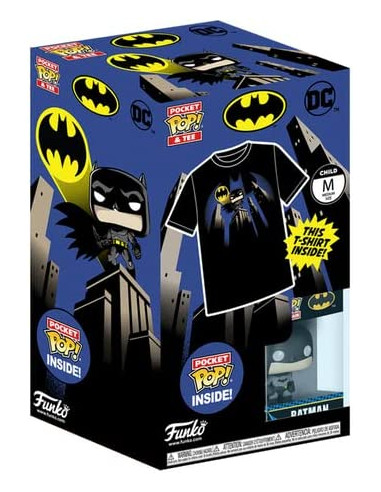 Funko Pkt Pop&tee: DC- Batman