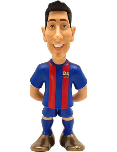 MINIX - Muñeco de Lewandowski, Jugador del Futbol Club Barcelona