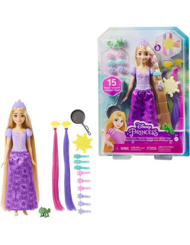 Disney Princess Rapunzel peinados mágicos Muñeca y accesorios 3 años