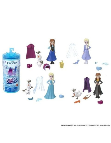 Disney Frozen Snow Color Reveal Surtido de muñecas