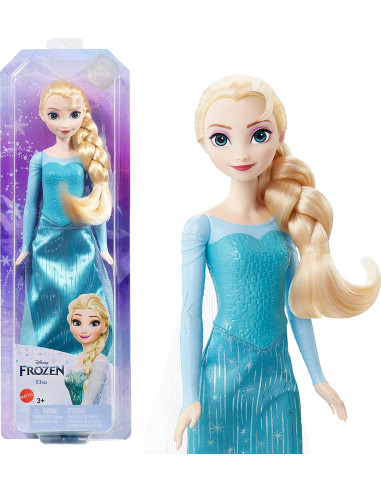 Disney Frozen Elsa Muñeca con Look Reina de Hielo