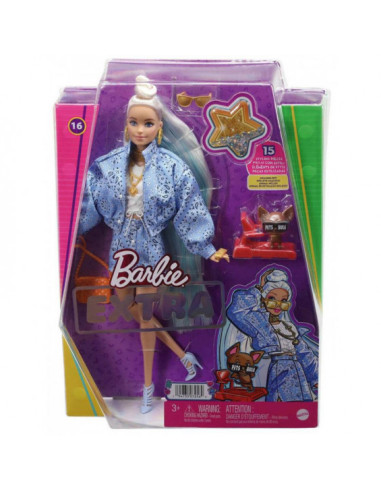 Barbie Extra Conjunto Estampado con Bandana