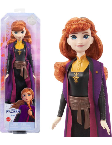 Disney Frozen Anna con chaleco Muñeca 3 años