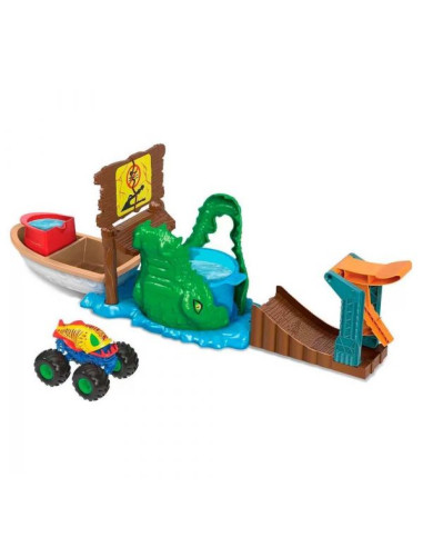 Hot Wheels Monster Trucks Color Shifters Playset