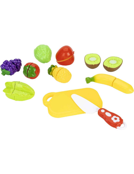 Juego Frutas y Verduras Partidas