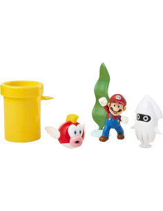 Super Mario Diorama Mundo Submarino 2
