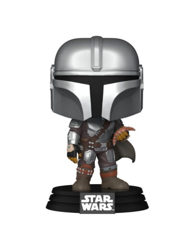 ¡Funkopop! Star Wars Libro de Boba Fett: The Mandalorian 585 Bobble-Head