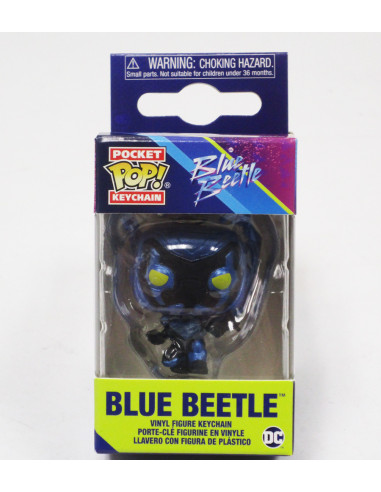 Mini Llavero Funko POP Keychain Blue Beetle - Blue Beetle