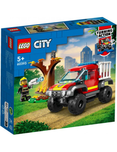 LEGO City Camión de Rescate 4x4 Bomberos - 60393